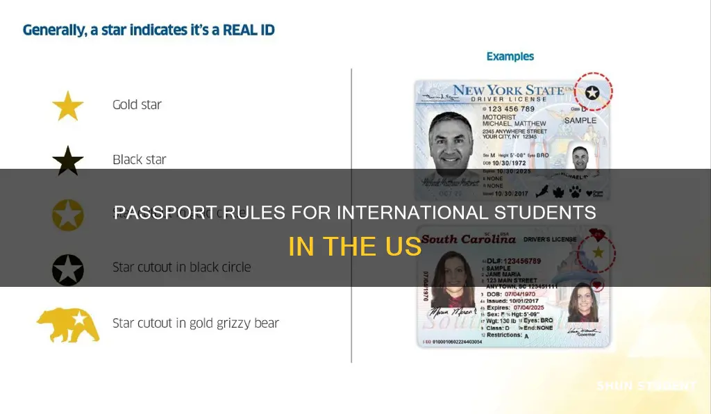 do international students need passport to travel within us