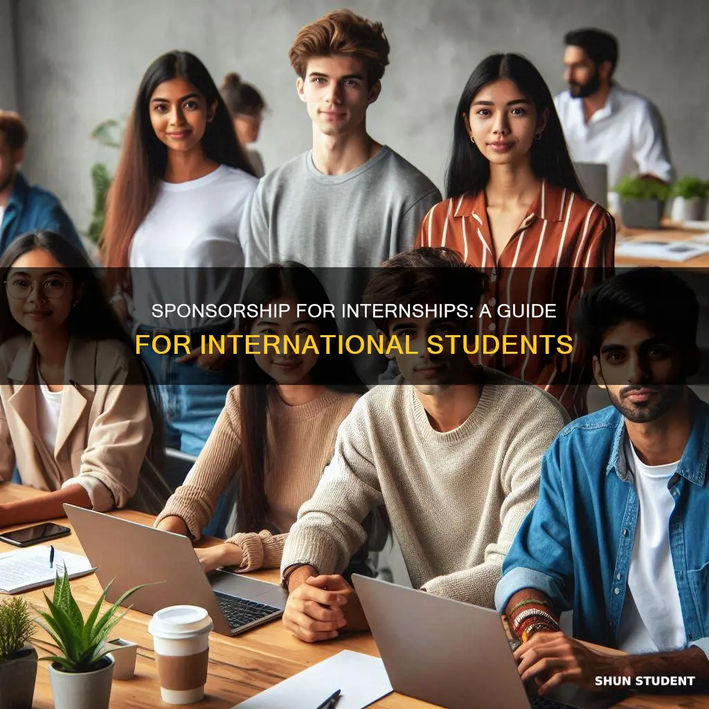 do international students need sponsorship for internships