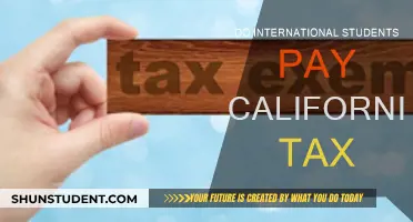 International Students and California Tax: Who Pays?