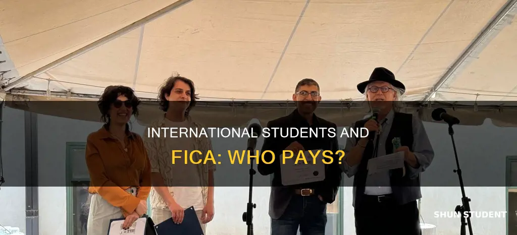 do international students pay fica
