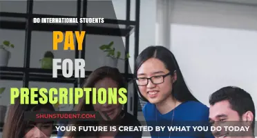 Prescription Costs: International Students' Payment Queries