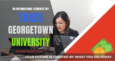 International Students and Taxes at Georgetown University