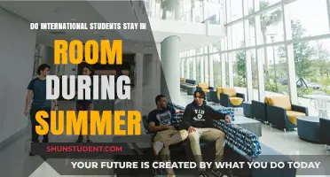 Summer Vacations: International Students Staying in Dorms?