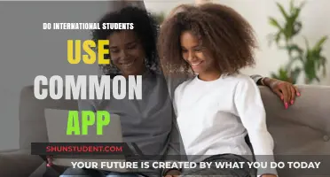 International Students: Common App Usage