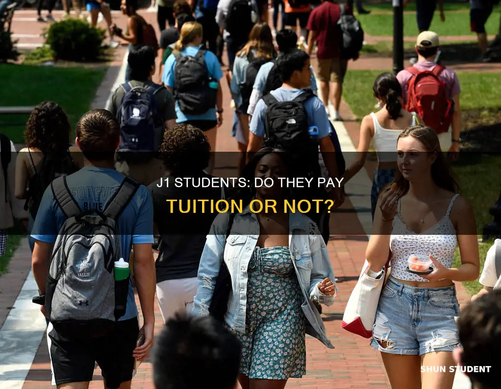 do j1 students pay tuition
