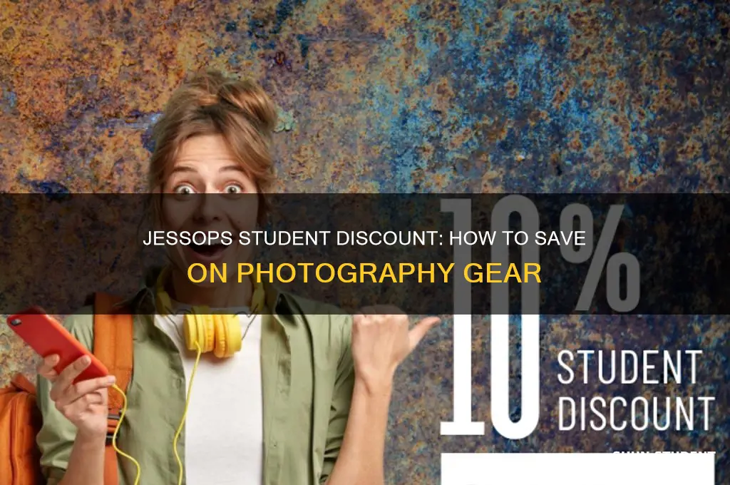 do jessops do student discount