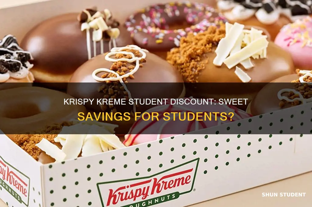 do krispy kreme do student discount