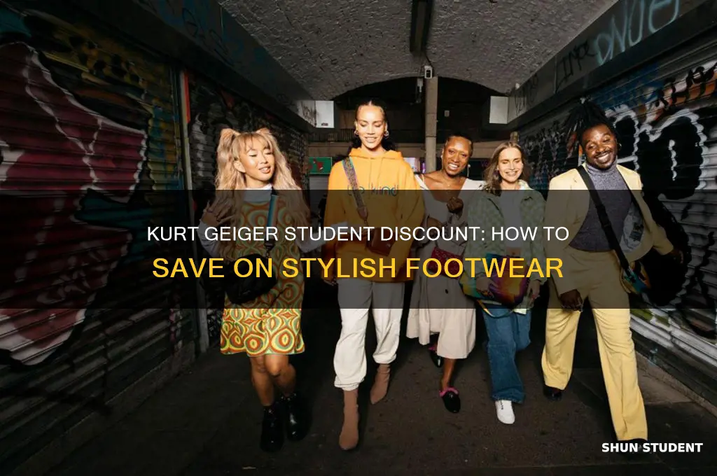 do kurt geiger do student discount