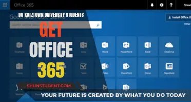 Kutztown University Students: Accessing Office 365