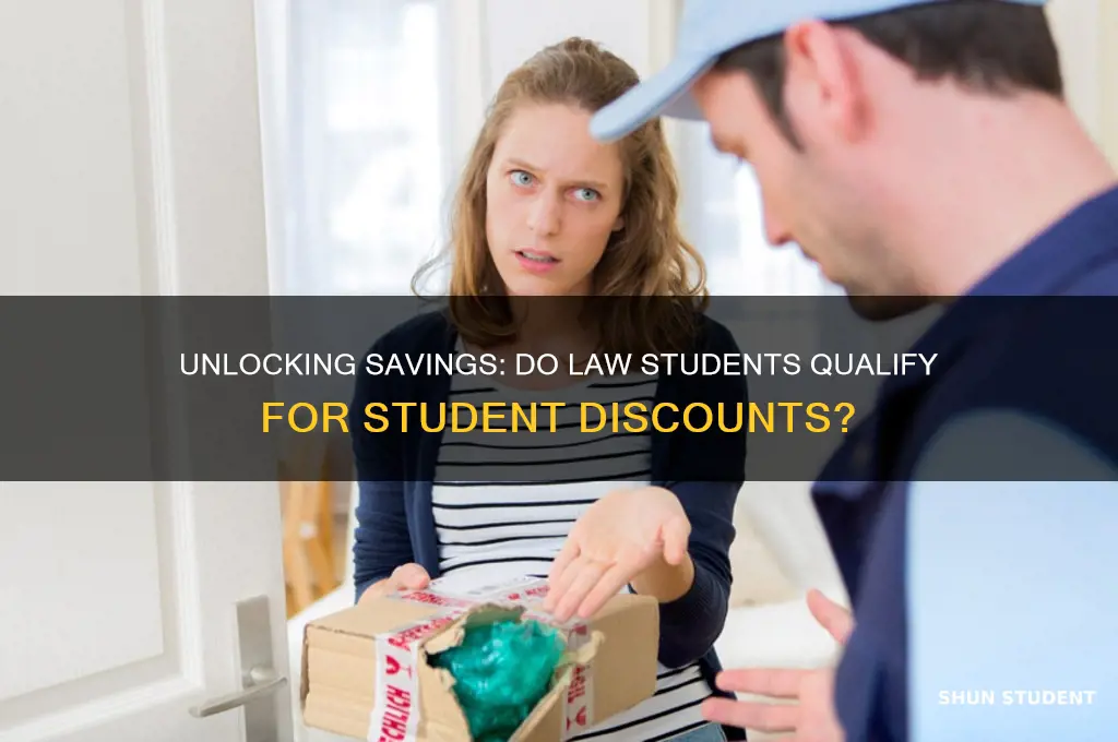 do law students get student discounts