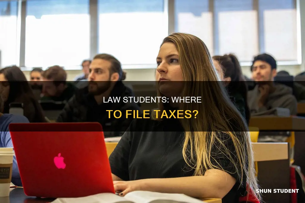 do law students pay taxes in their home state