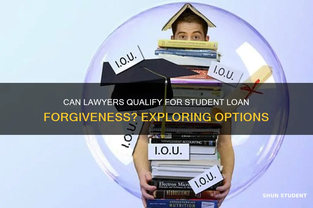 do lawyers get student loan forgiveness