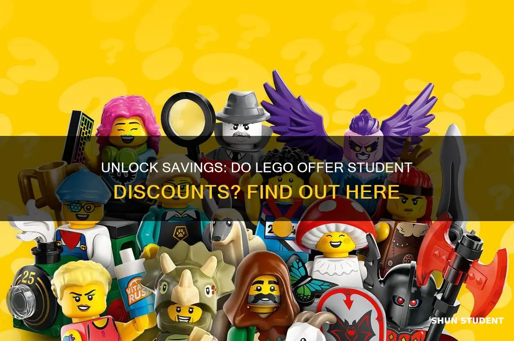 do lego do student discount