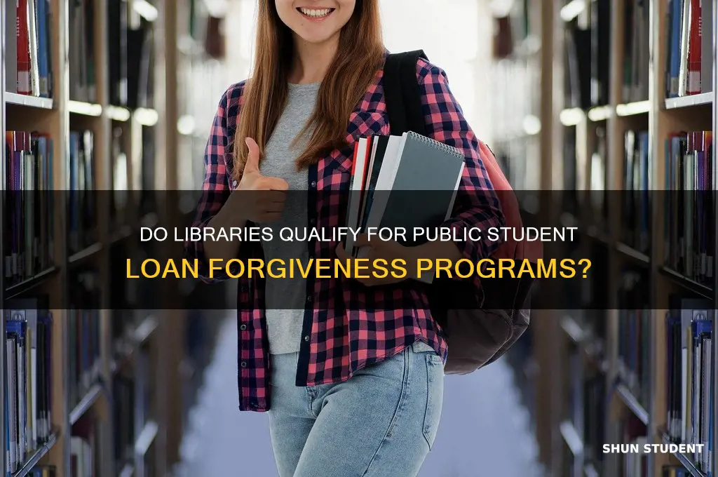 do libraries fall under public student loan forgiveness