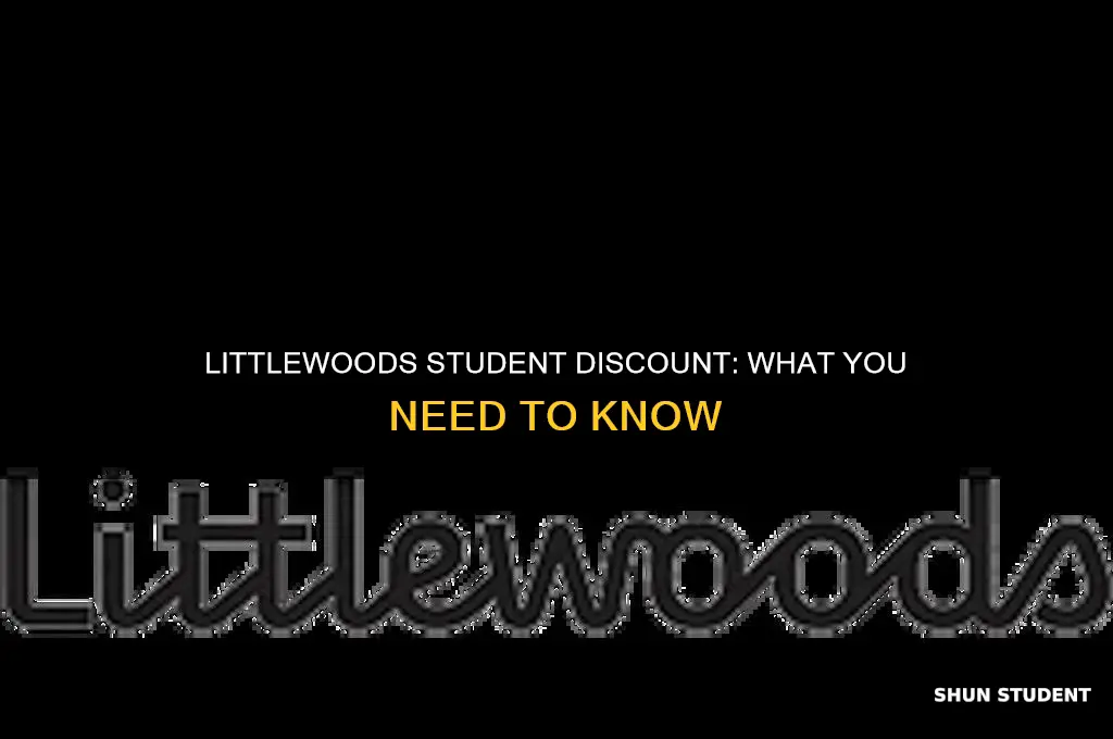do littlewoods do student discount