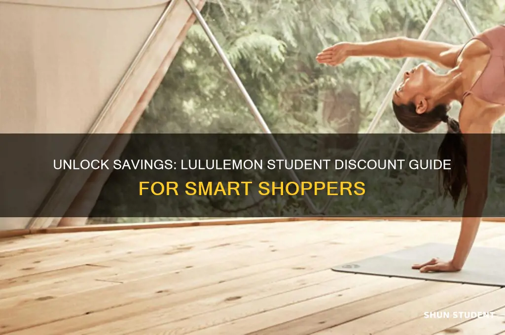 do lululemon do student discount