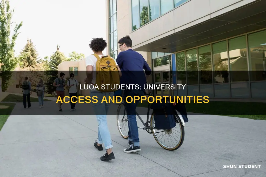 do luoa students have access to university