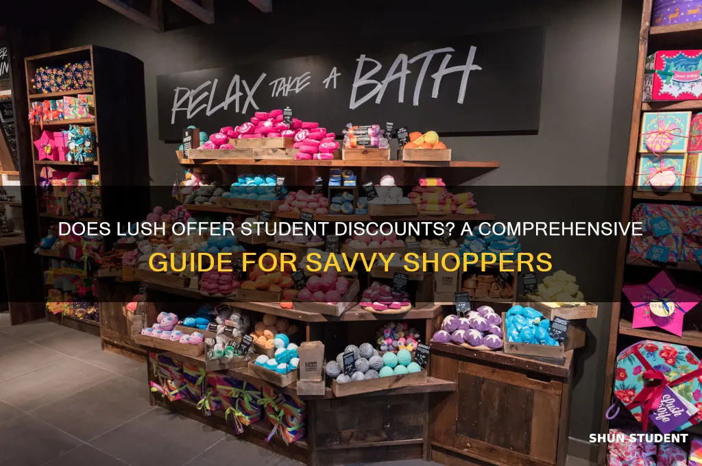 do lush accept student discount