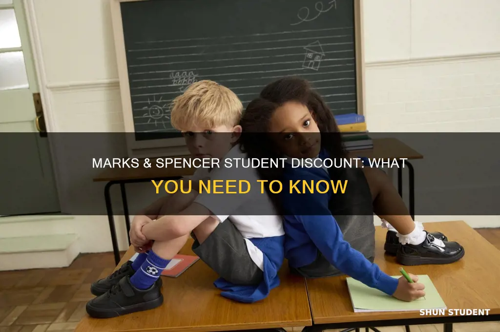 do marks and spencer do student discount