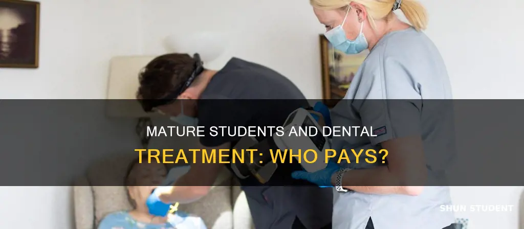 do mature students pay for dental treatment