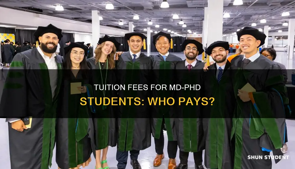 do md phd students pay for tuition