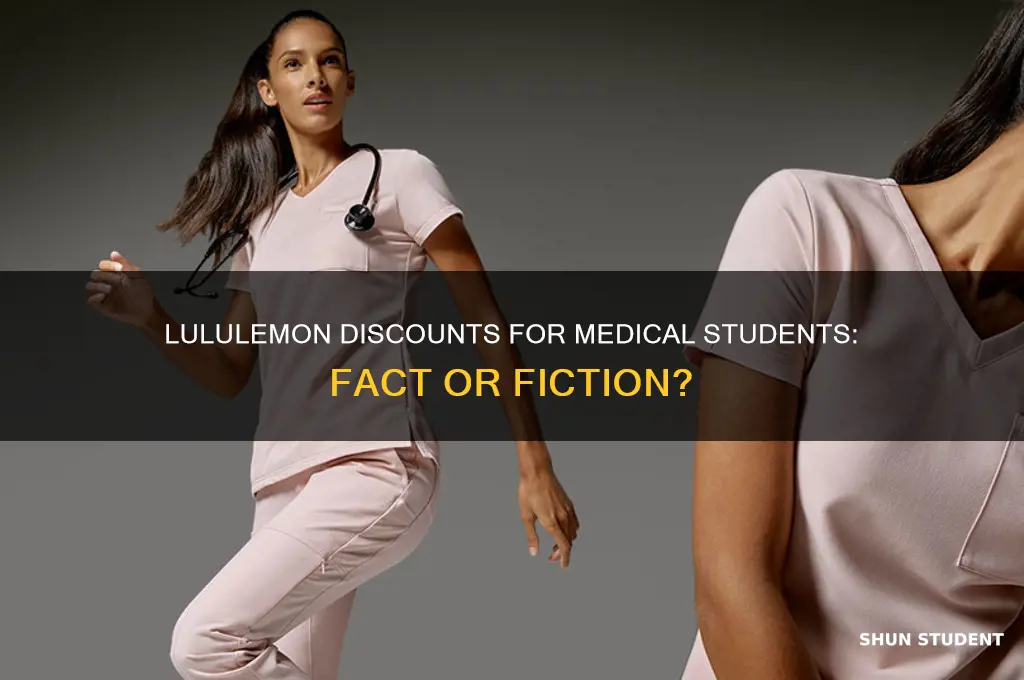 do medical students get lululemon discount