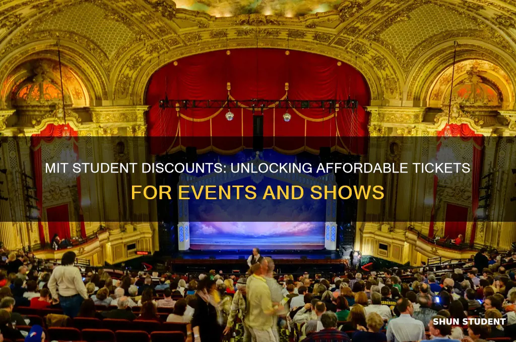 do mit students get ticket discounts