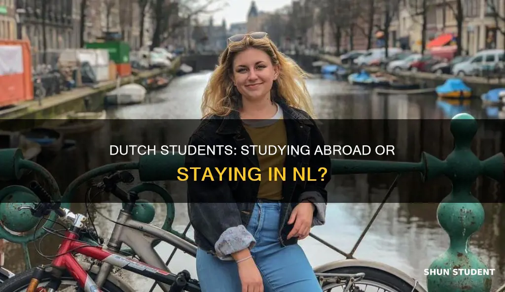 do most dutch students go to universities outside of nl