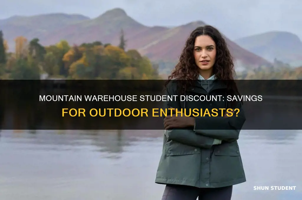 do mountain warehouse do student discount
