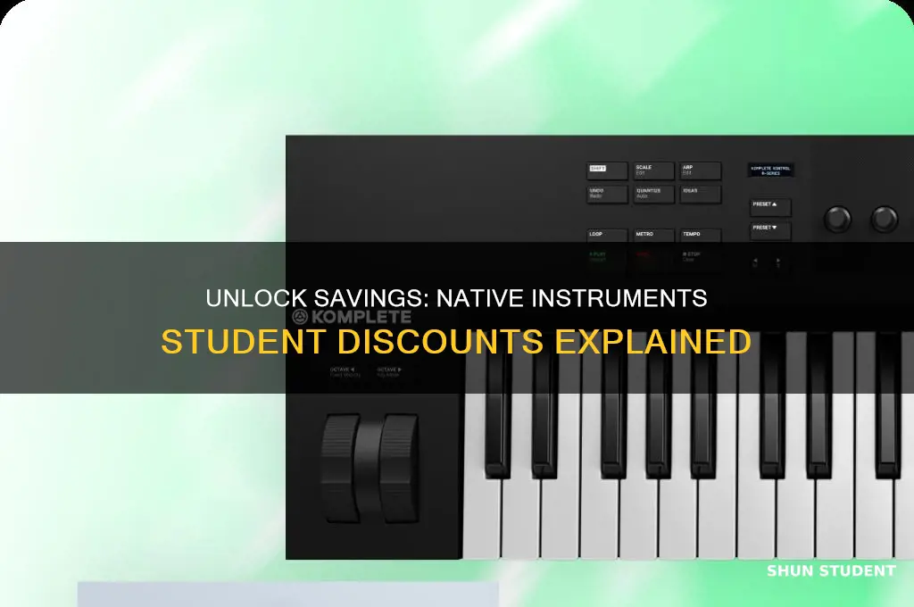 do native instruments offer student discount