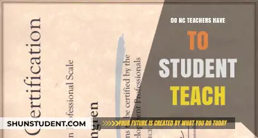 NC Teacher Certification: Is Student Teaching a Mandatory Requirement?