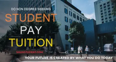 Non-Degree Seeking Students: Do They Pay Tuition?