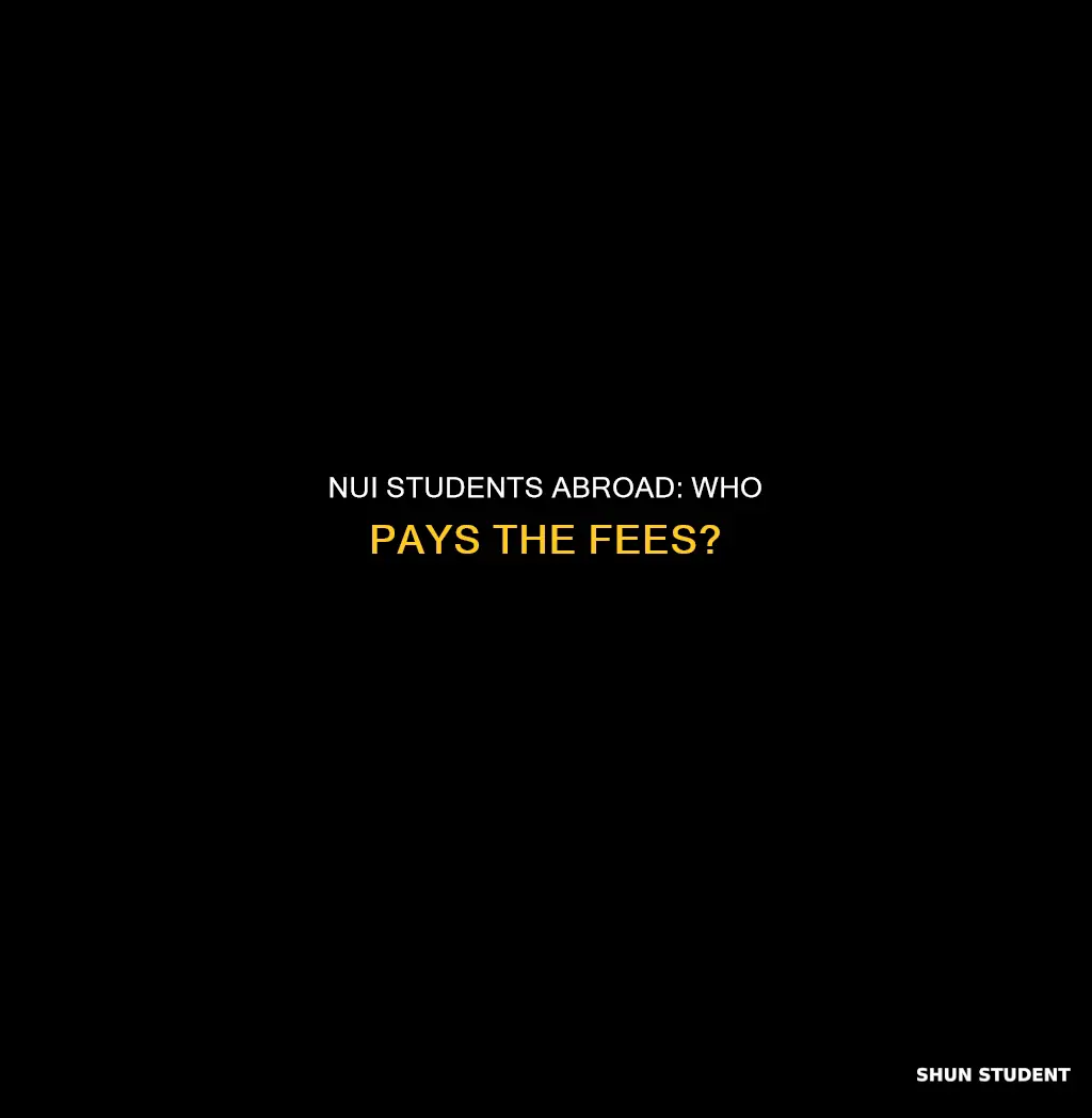 do nuin students pay their abroad fees