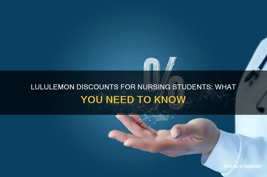do nursing students get a discount at lululemon
