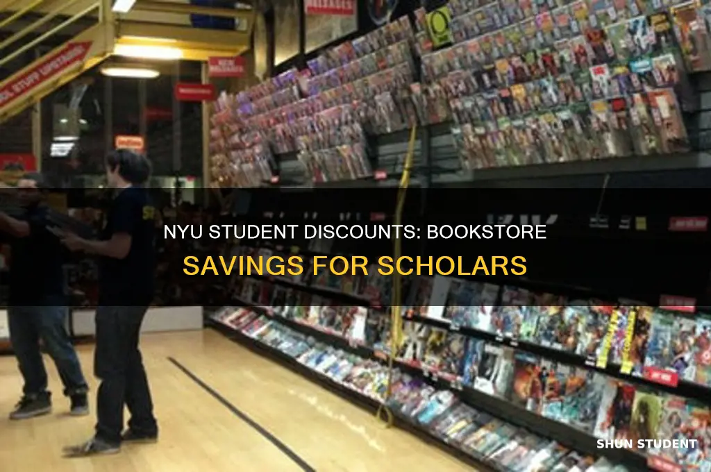 do nyu students get discounts at the bookstore