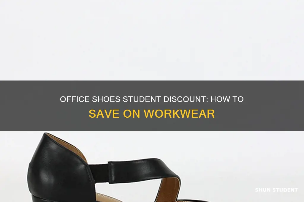 do office shoes do student discount