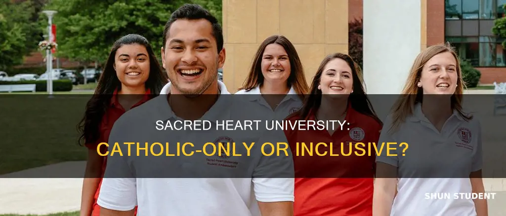 do only catholic students fo to sacred heart university