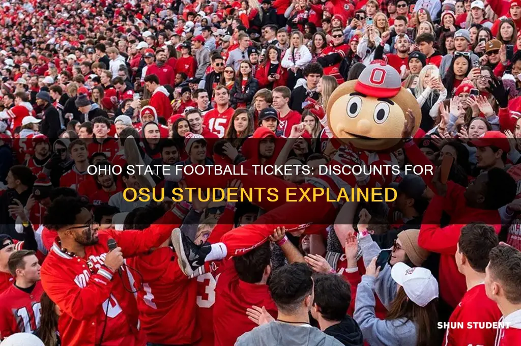 do osu students get discounted football tickets