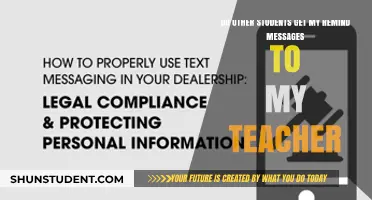 Are My Remind Messages to Teachers Private or Shared with Peers?