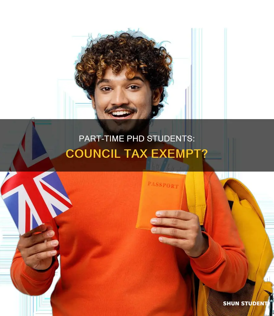 do part time phd students pay council tax