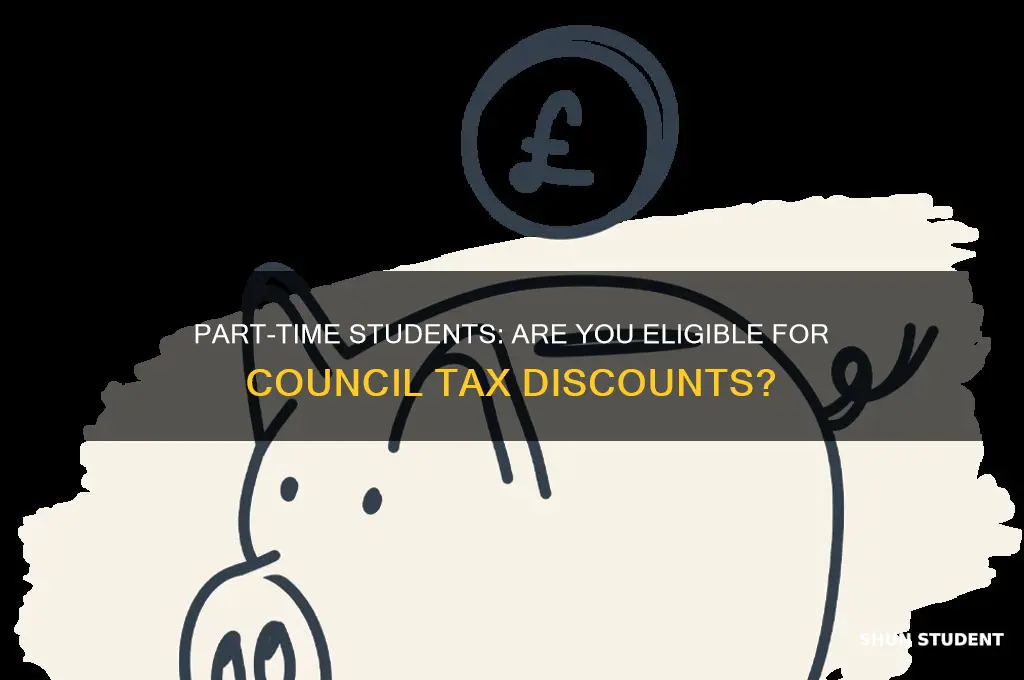 do part time students get council tax discount