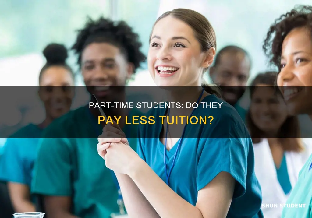 do part time students pay a different tuition