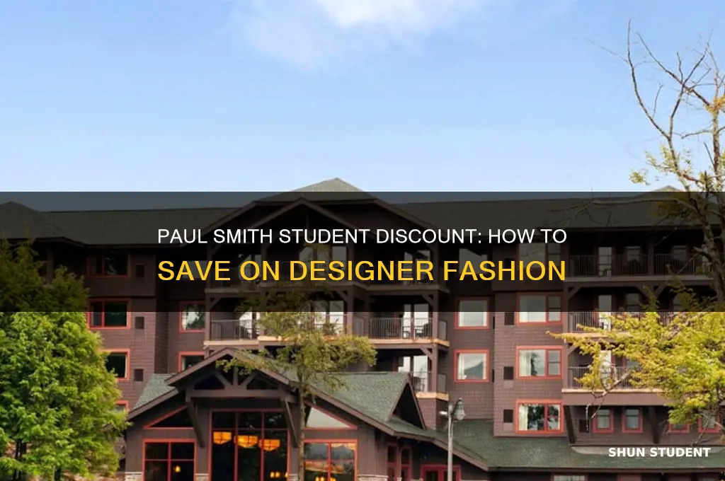 do paul smith do student discount