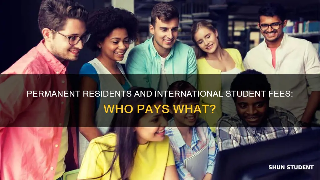 do permanent residents pay international student fees