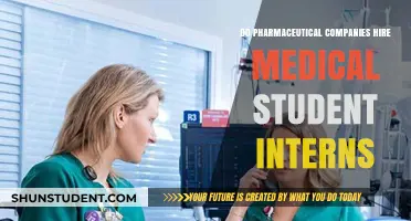 Pharmaceutical Companies: Medical Student Internships Available?