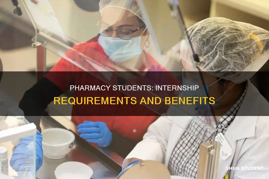 do pharmacy students have to be interns