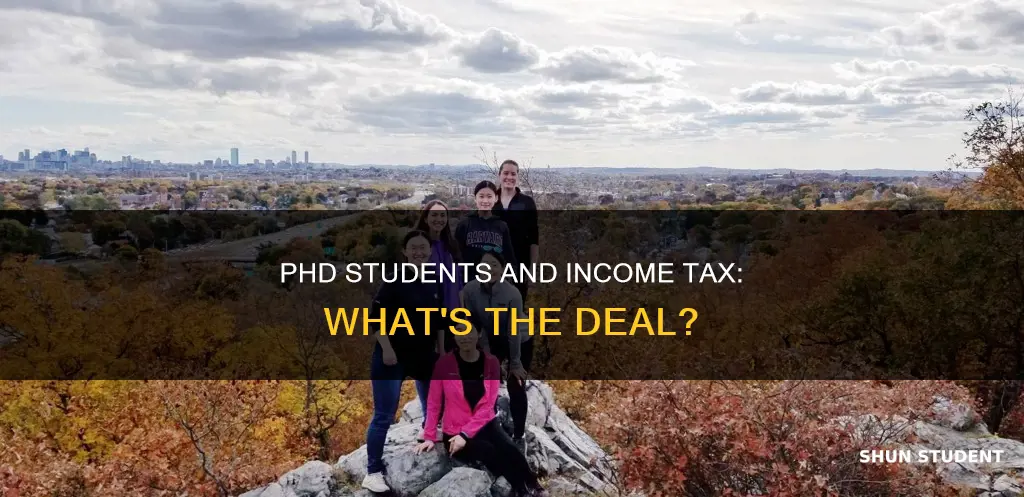 do phd students pay income tax princeton