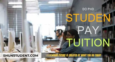 PhD Students and Tuition Fees: Who Pays?