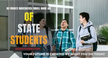 Out-of-State Students: Private University Enrollment Preferences?