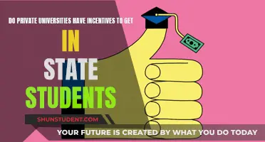 State Students: Private University Incentives Explored